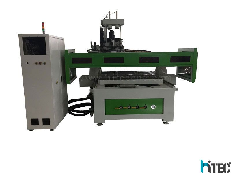 3 spindles panel furniture cnc wood router machine with horizontale drilling systerm