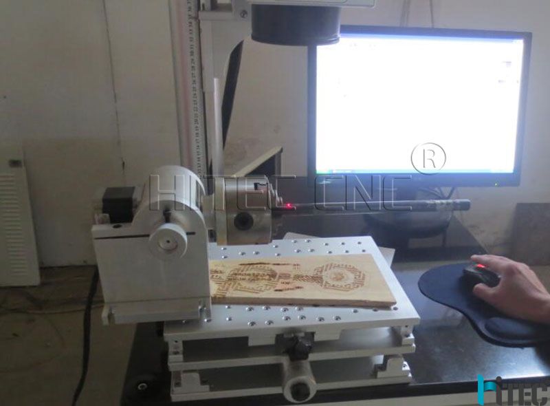laser marking rotary