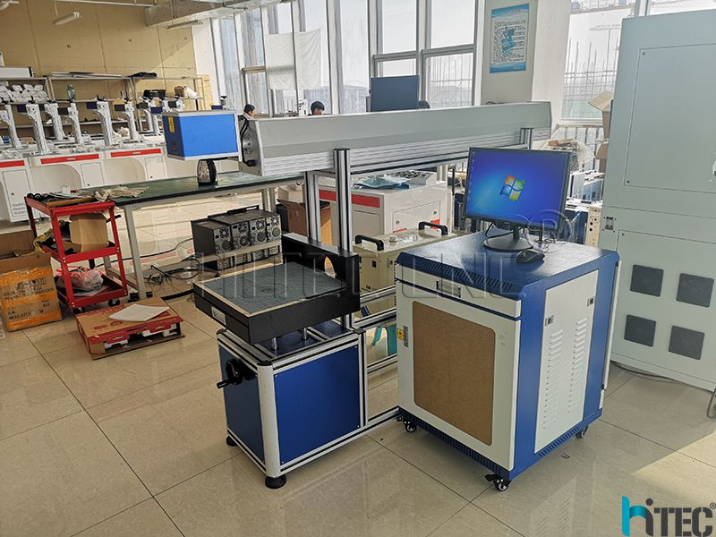 flying co2 laser marking machine