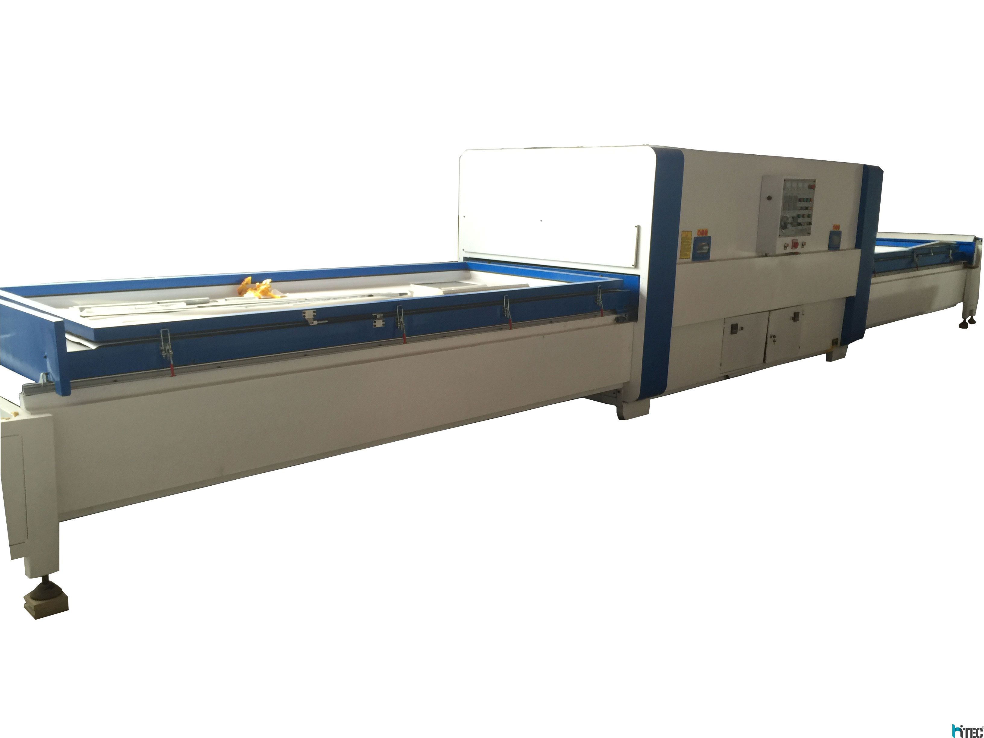 Automatic Pvc film vacuum membrane press machine for wood door