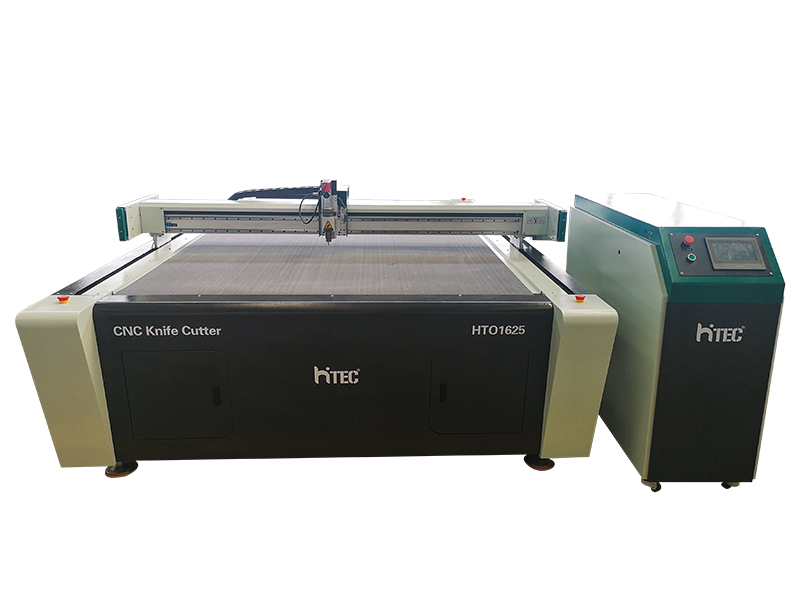 CNC Oscillating knife cutting machine cut Evafoam, Polyester Fiber