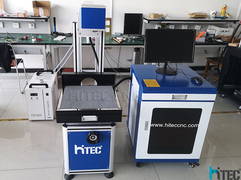 Laser Leather marking machine