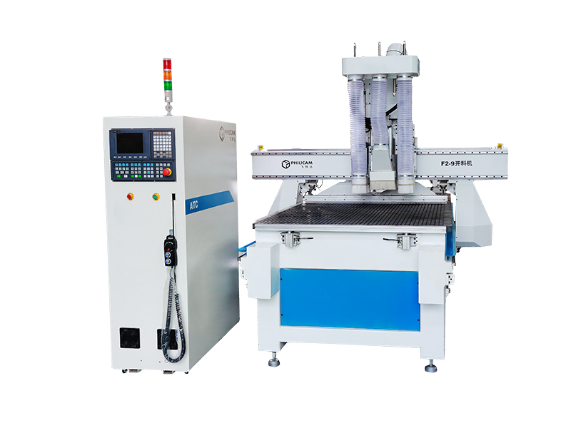 Three spindles panel furniture cnc wood router machine with horizontale drilling system 