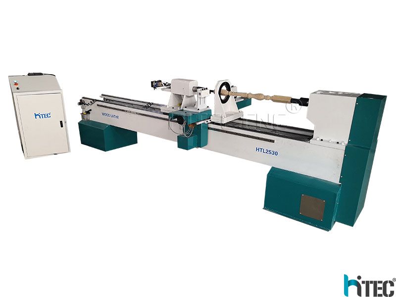 double axis cnc wood lathe