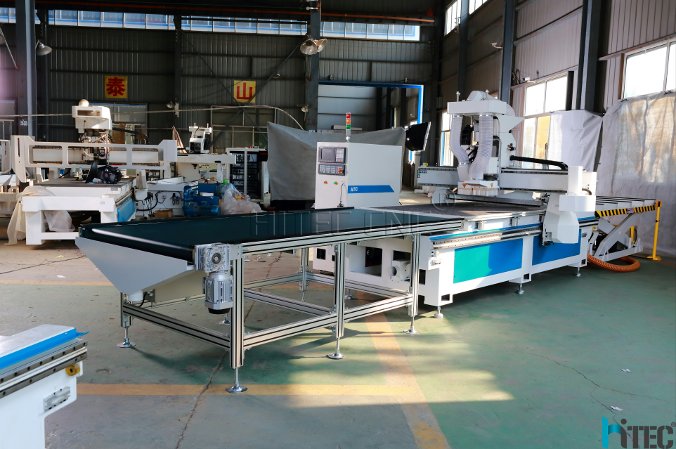 autoloading cnc router with ATC tool changer 
