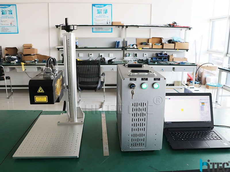 100w color laser marking machine