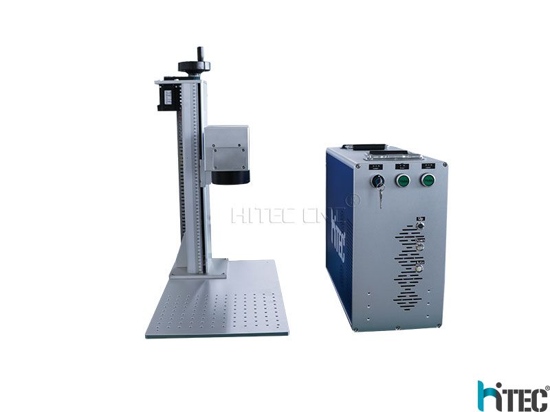 2.5D Mopa Jpt 50w fiber laser marking machine for 3D Relief engraving metal with Ezcad3