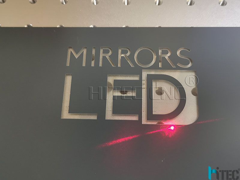 laser mirror engraving