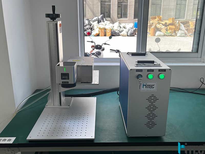 JPT M8 MOPA 100W Laser marking machine for glass drilling cutting and engraving 