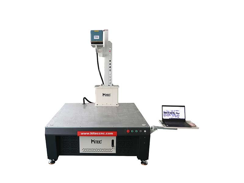 1200&1200mm Large size best metal plate deep engraving 3d dynamic laser marking machine