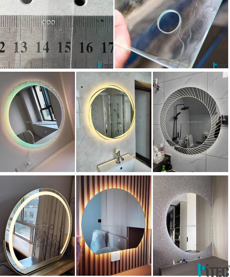 laser drilling glass mirror hole