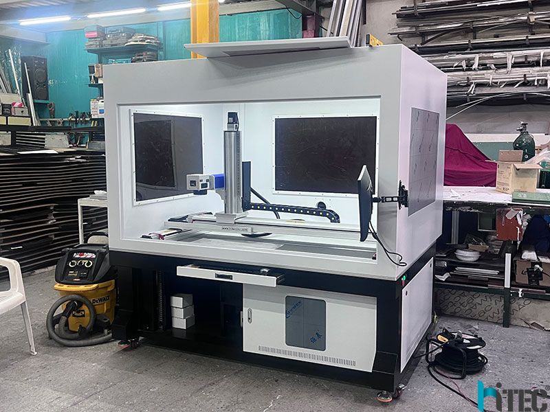large size 3D dynamic laser marking machine